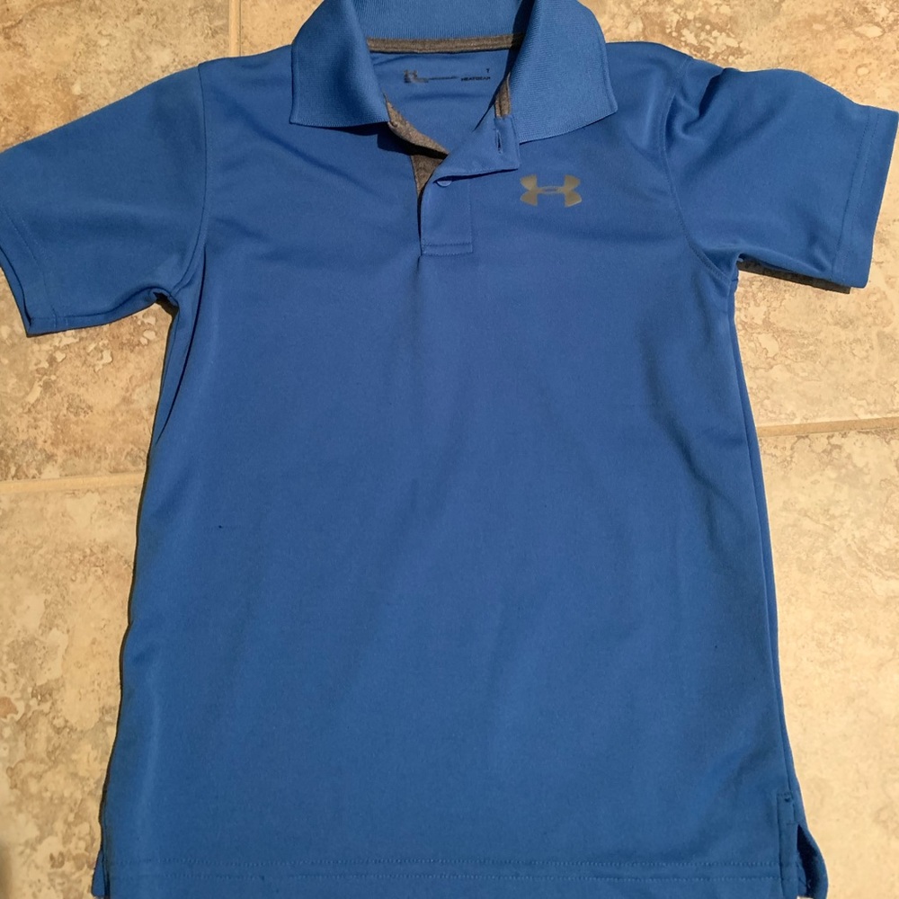 Boys Under Armour Heat Gear Polo Shirt